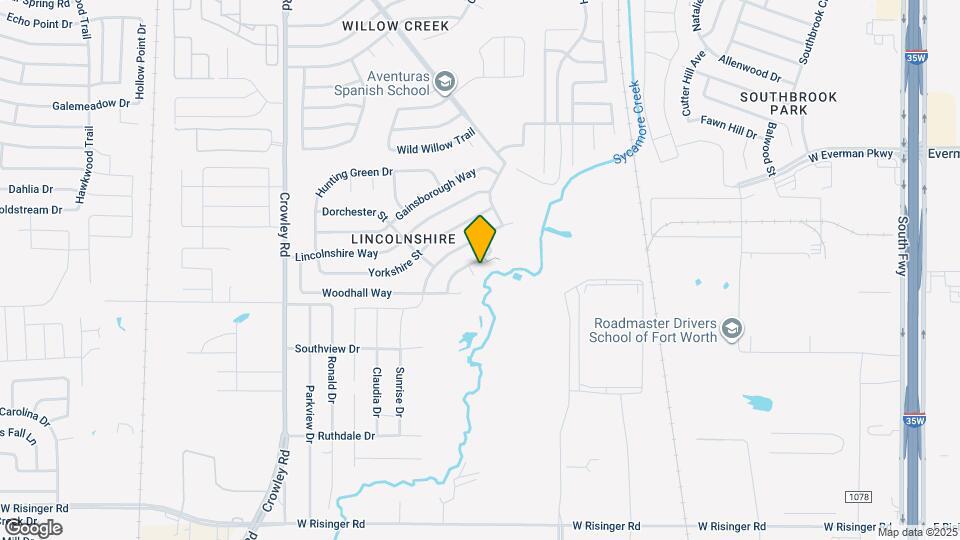9109 Horncastle Ct Map and Location Details