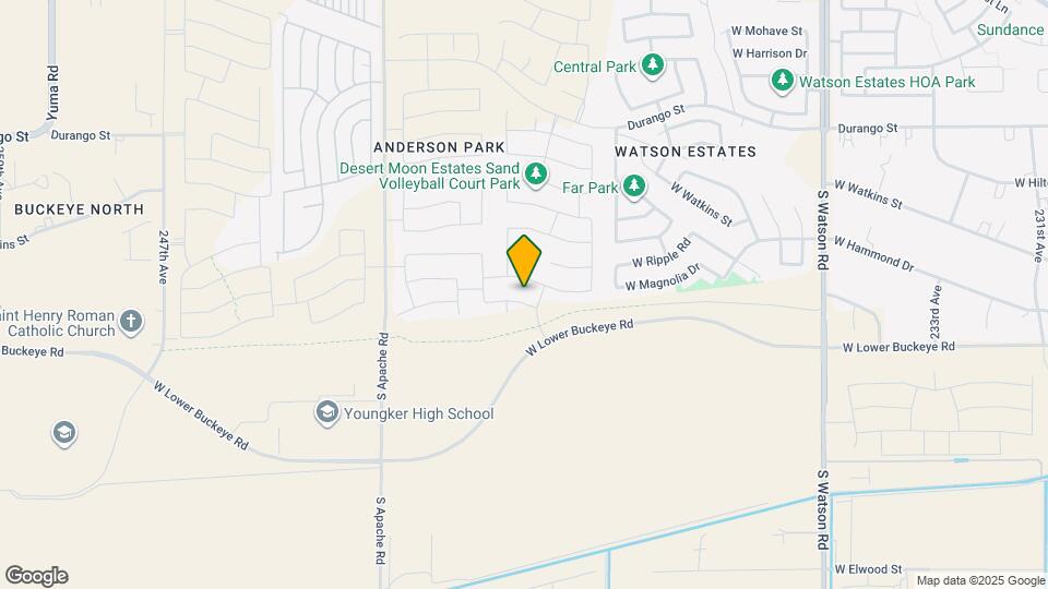 24066 W Flores Dr Map and Location Details