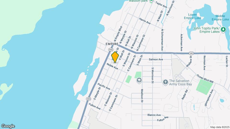 280 S Wall St Map and Location Details