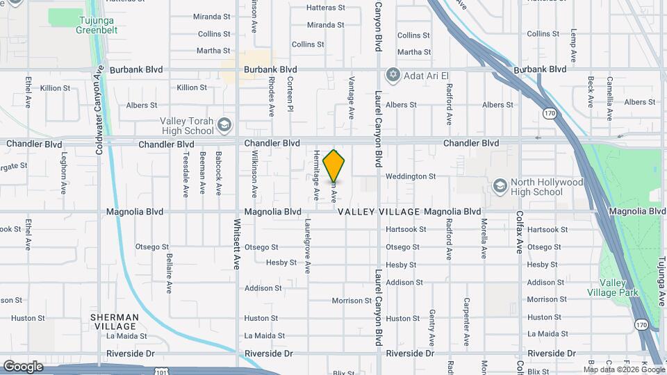 11858 W Flower Ln Mapa y Detalles de la Ubicación