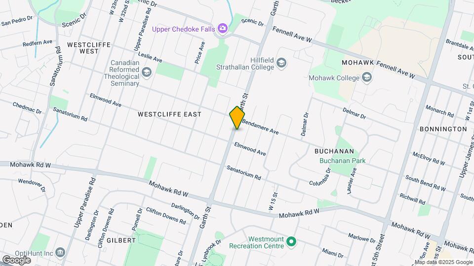 855 Garth St Map and Location Details