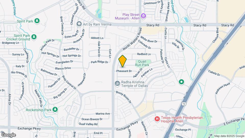 954 Pheasant Dr Map and Location Details