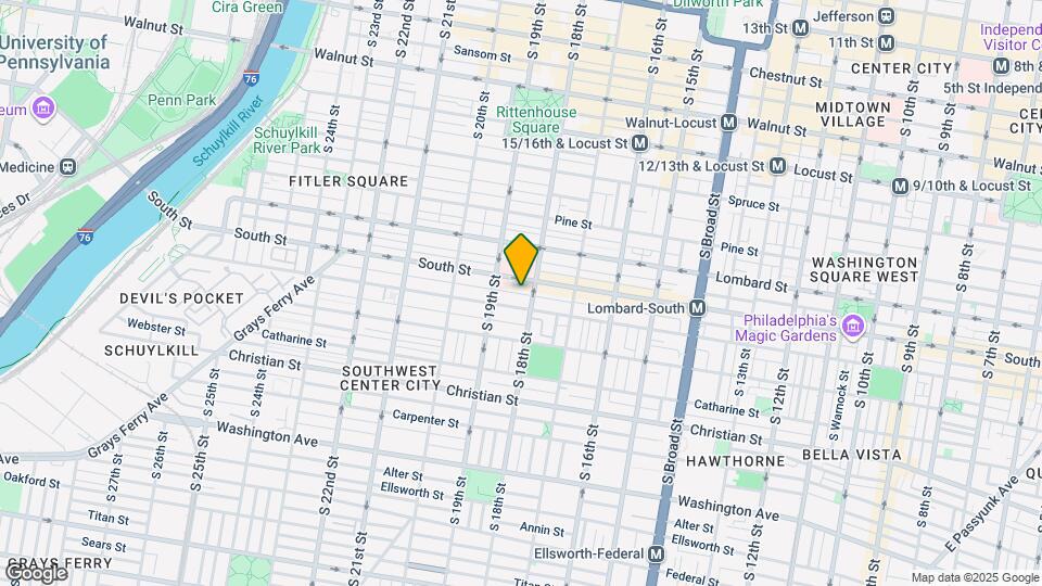 1825 Kater St Map and Location Details