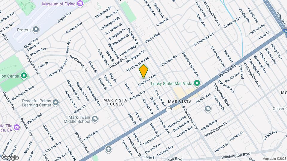 3631 Wasatch Ave Map and Location Details