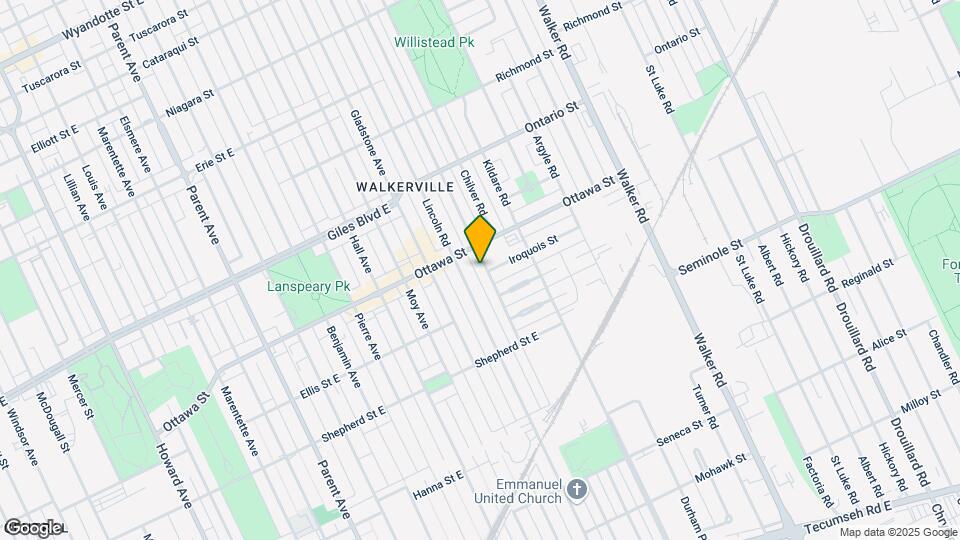 1341 Windermere Rd Map and Location Details