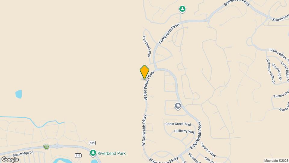 1715 W Del Webb Pkwy Map and Location Details