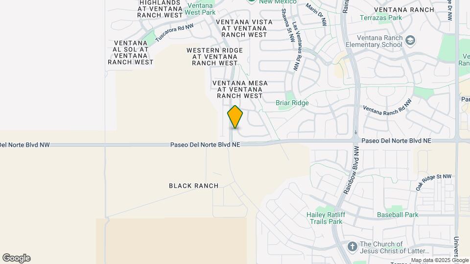 9415 Cerro Largo Pl NW Map and Location Details