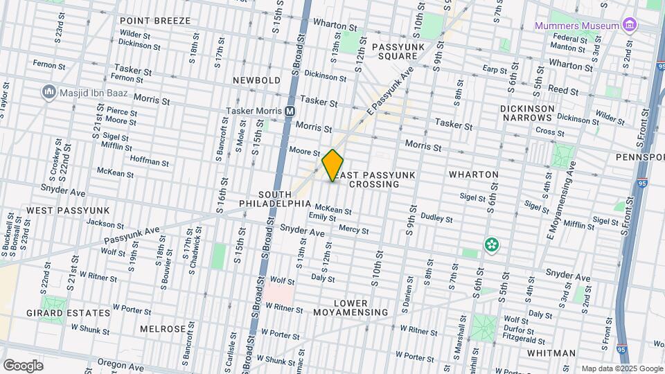 1901 S Camac St Mapa y Detalles de la Ubicación
