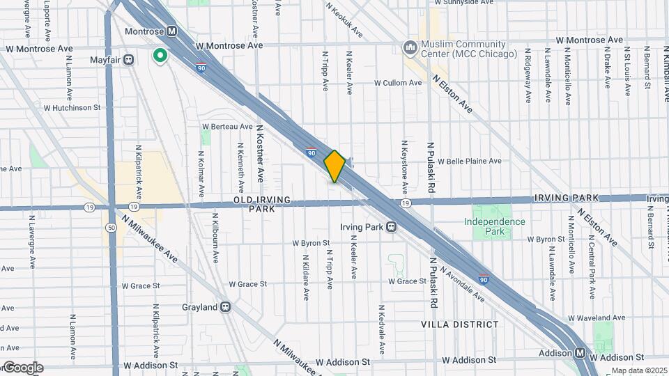 4019 N Tripp Ave Mapa y Detalles de la Ubicación