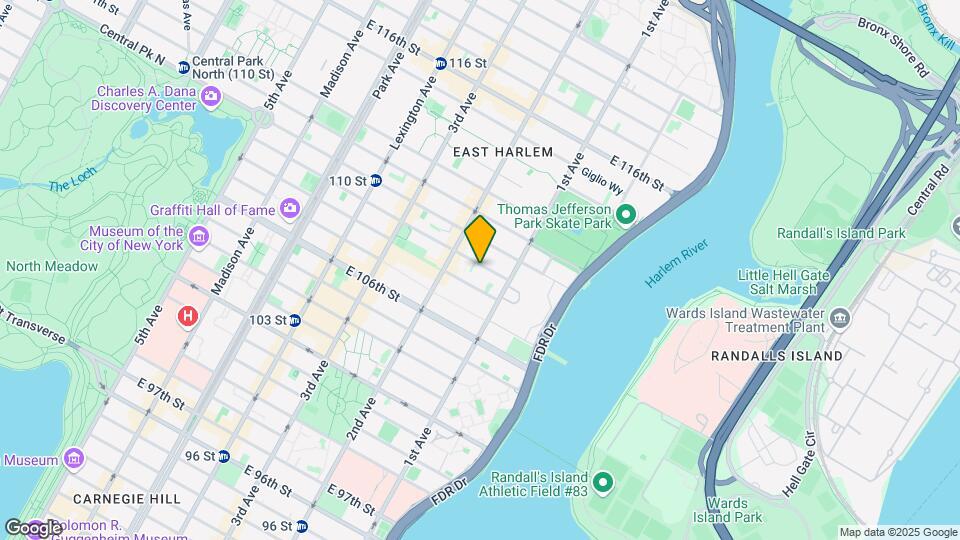 326 East 109th Street Map and Location Details