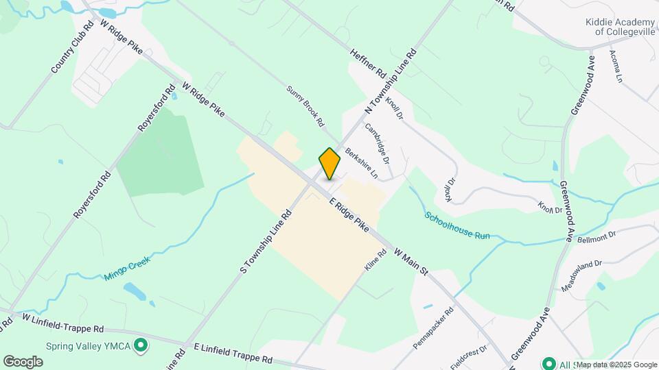 1859 E Ridge Pike Map and Location Details