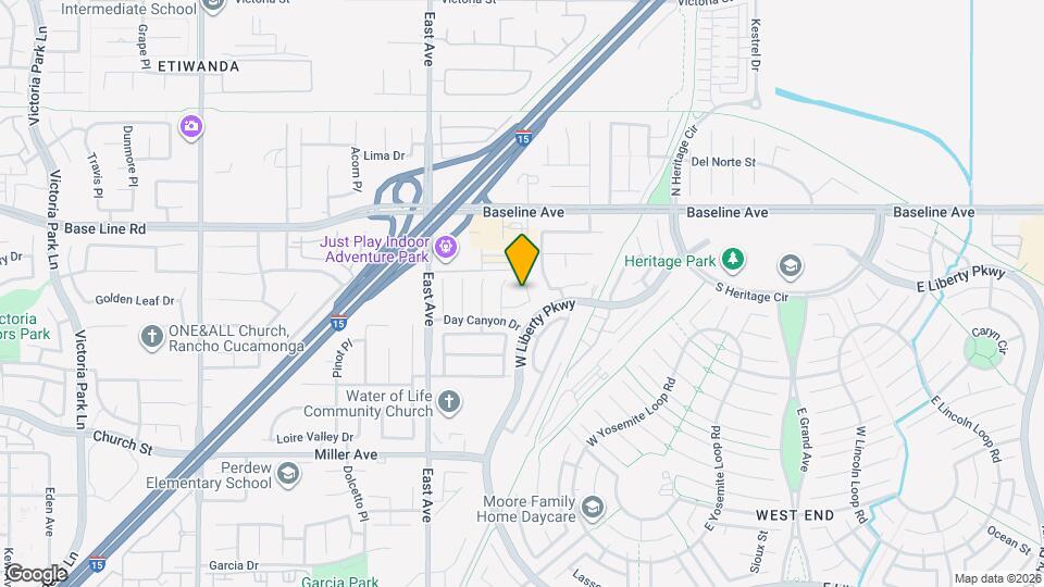 13536 Bunker Hill Pl Map and Location Details