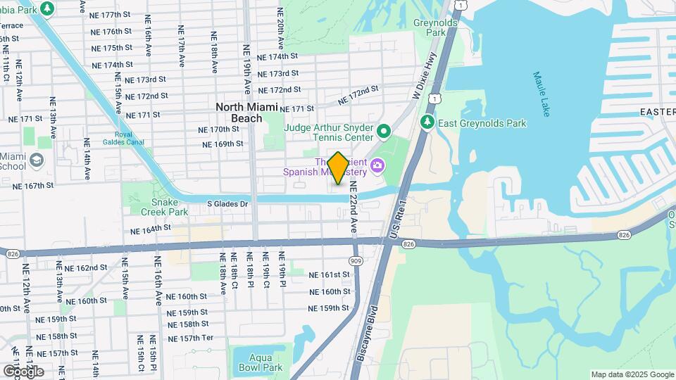 2184 NE 167th St Map and Location Details