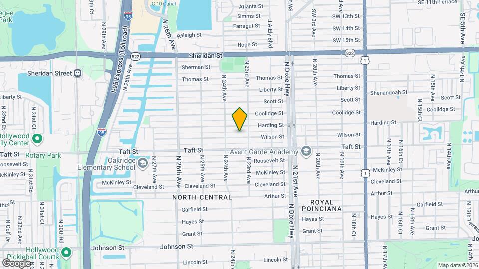 2319 Wilson St Map and Location Details