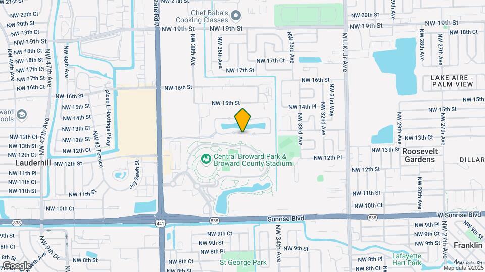 3508 NW 13th St Map and Location Details