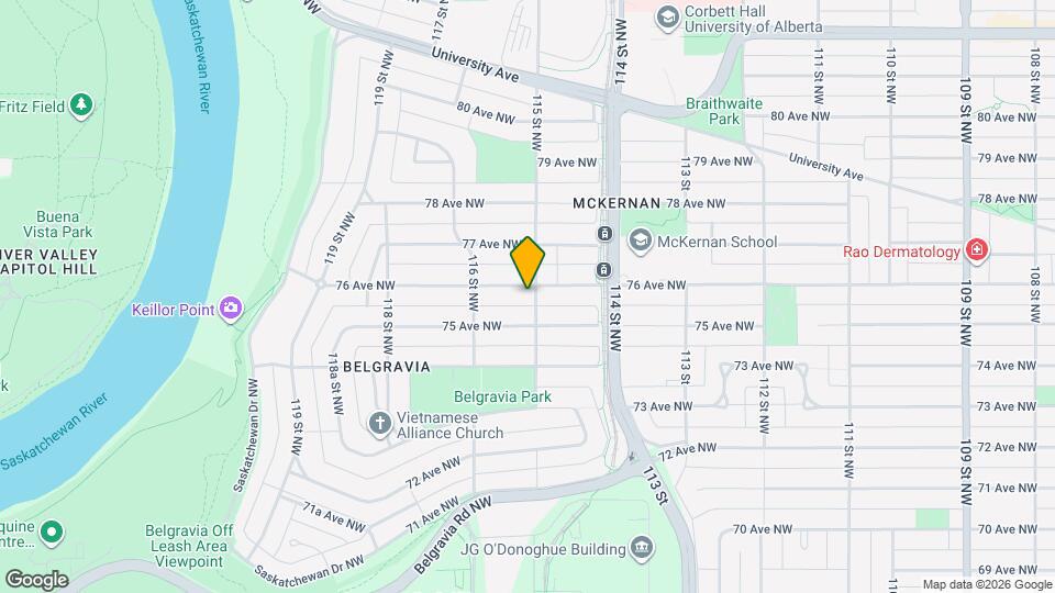 11503-276 76 Ave NW Map and Location Details