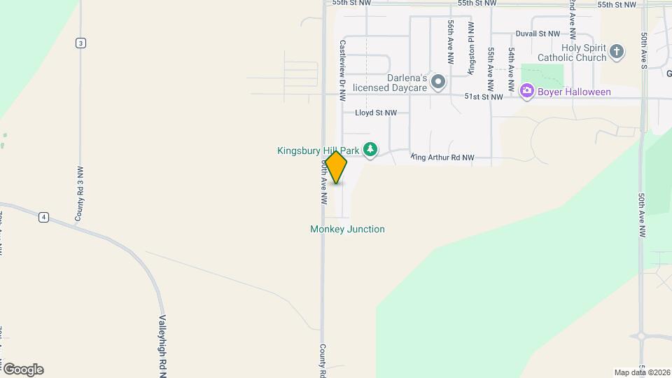 4701 Alan Ln NW Map and Location Details