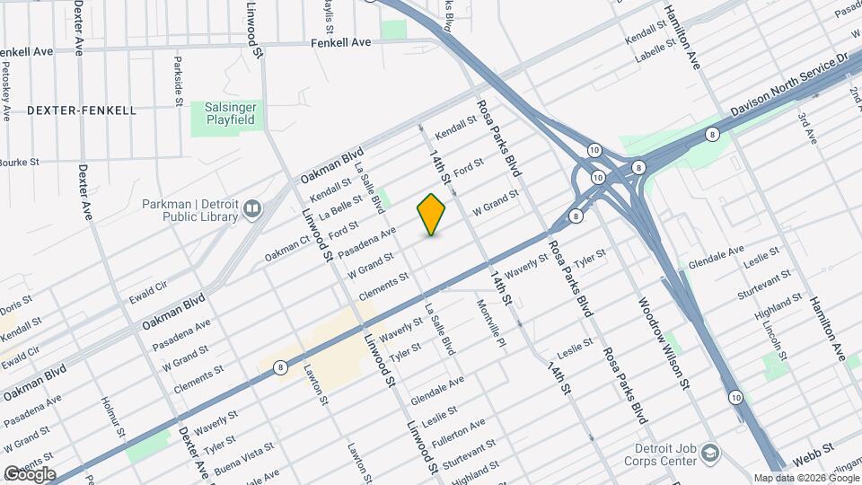 2307 W Grand St, Unit APT 1 Mapa y Detalles de la Ubicación