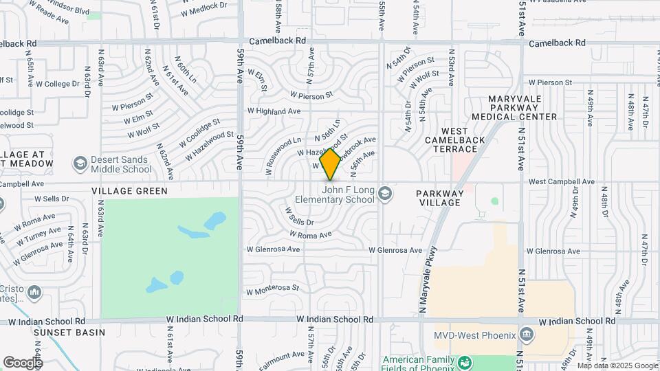 4435 N 56th Dr Mapa y Detalles de la Ubicación