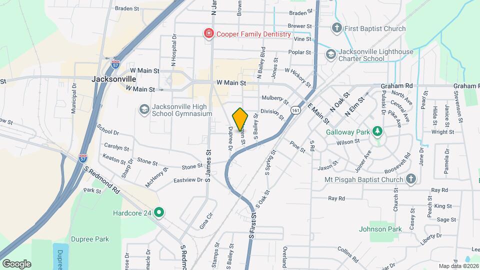 500 Warren St Map and Location Details