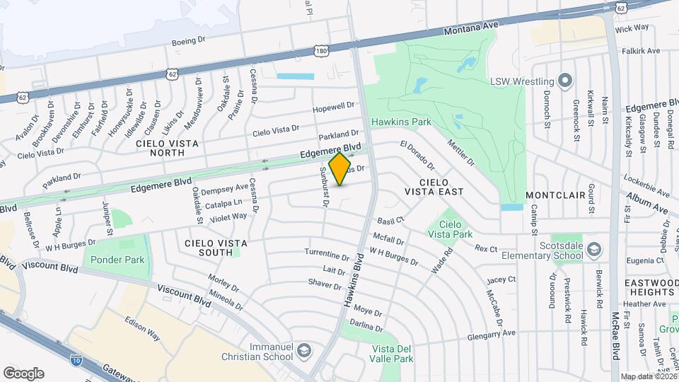 8608 Catalpa Ln Map and Location Details