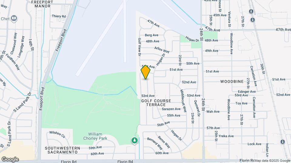 6718 21st Street Map and Location Details