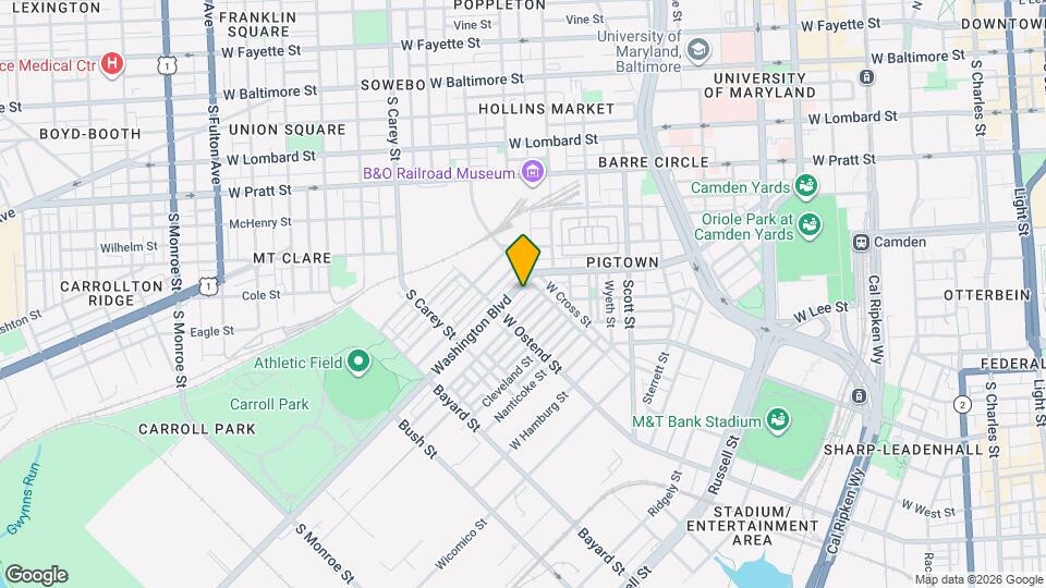 1125 Washington Blvd Map and Location Details