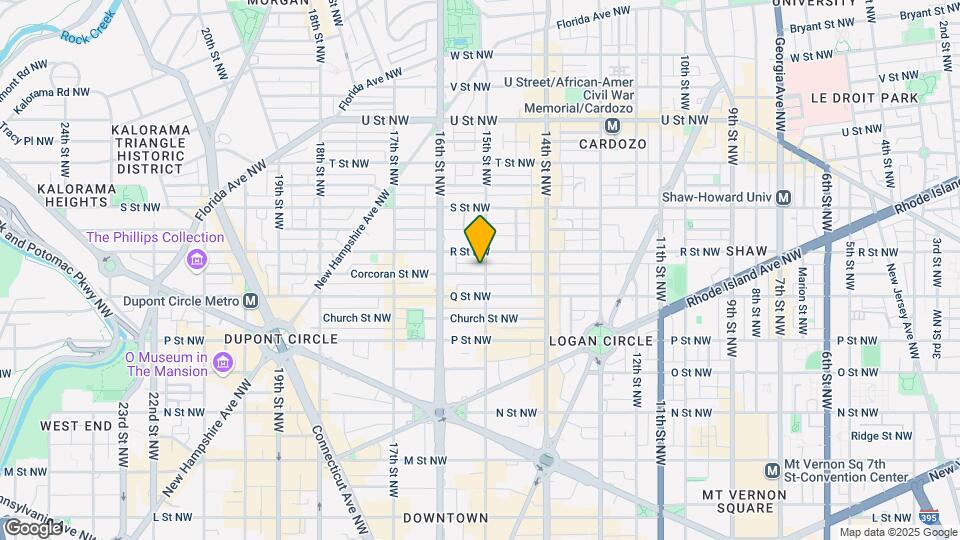 1620 15th St NW Map and Location Details