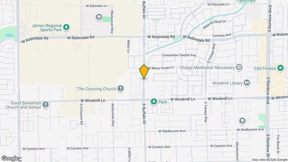 7754 Misty Oaks Ave Map and Location Details