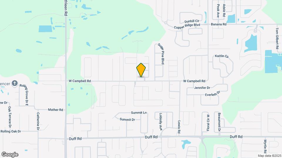3207 Grand Pines Dr Map and Location Details