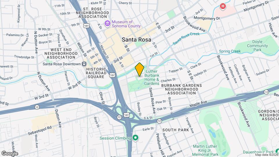 506 Sonoma Ave Map and Location Details