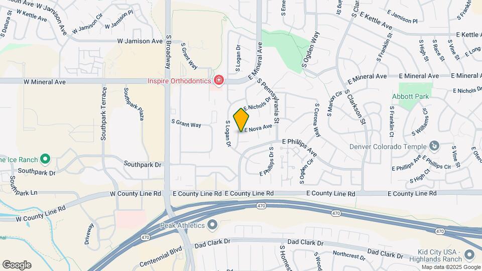 546 E Nichols Dr Map and Location Details