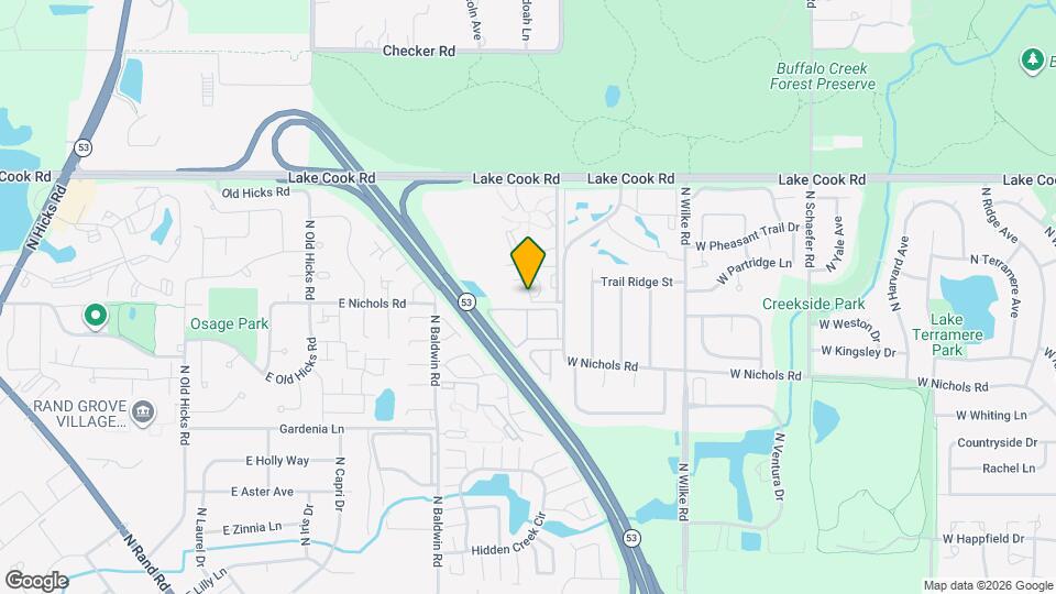 2203 W Nichols Rd, Unit B Map and Location Details