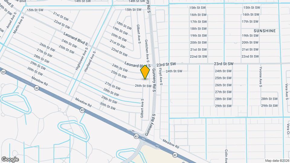 4407 25th St SW Mapa y Detalles de la Ubicación