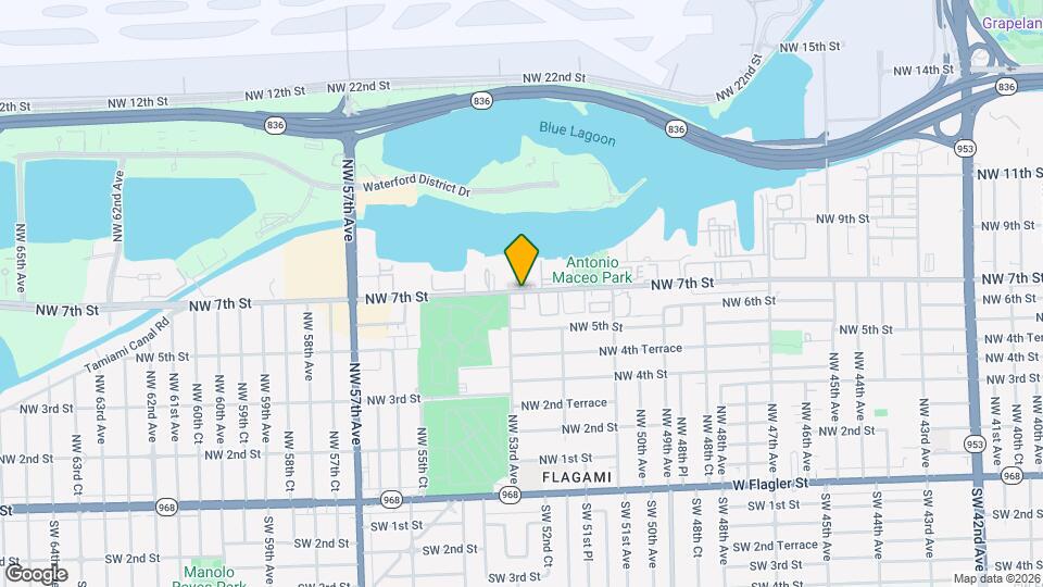 Blue Lake Apartments Map and Location Details
