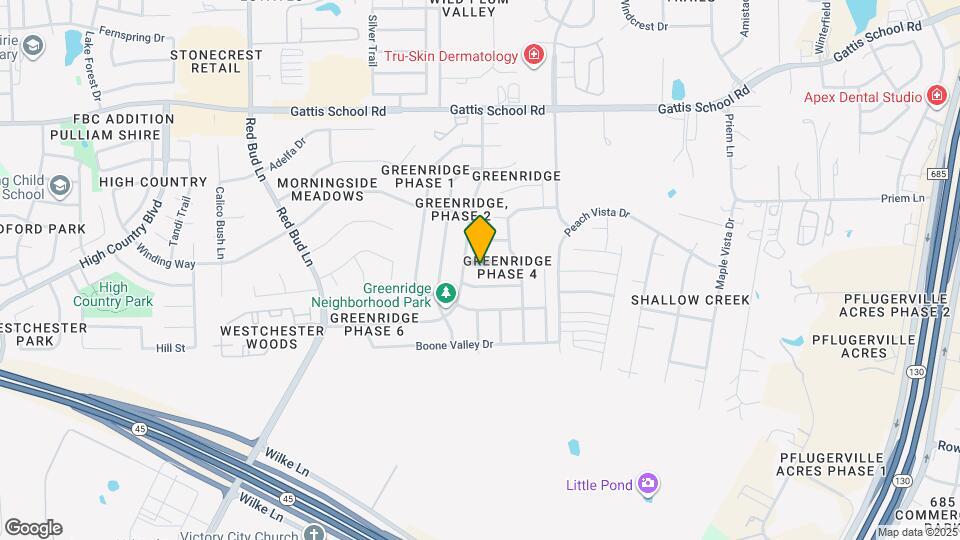 509 Castebar Dr Map and Location Details