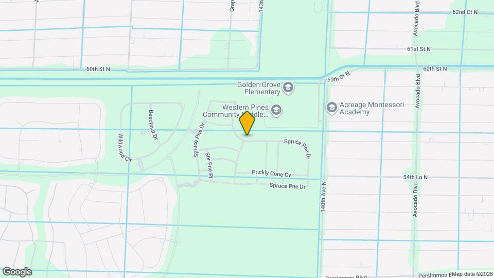 14075 Spruce Pne Dr Mapa y Detalles de la Ubicación