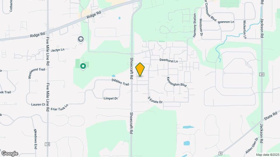 20 Clearfield Dr Mapa y Detalles de la Ubicación