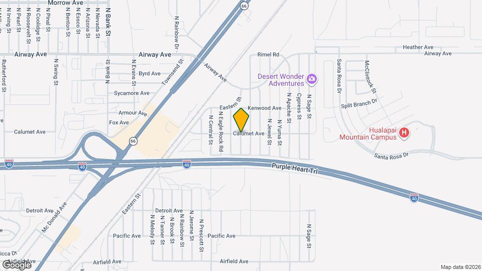 3338 N Lomalai St Map and Location Details