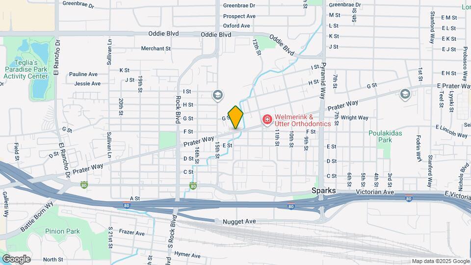 1355 Prater Way Map and Location Details