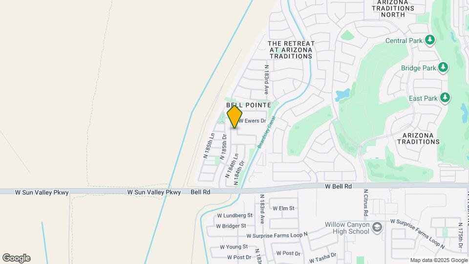 17430 N 184th Ln Map and Location Details