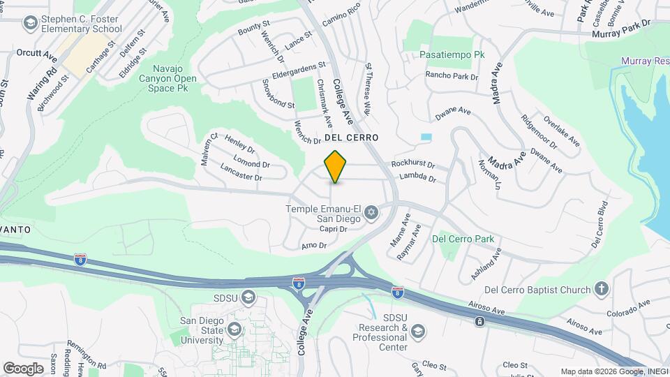 5773 Theta Pl Map and Location Details