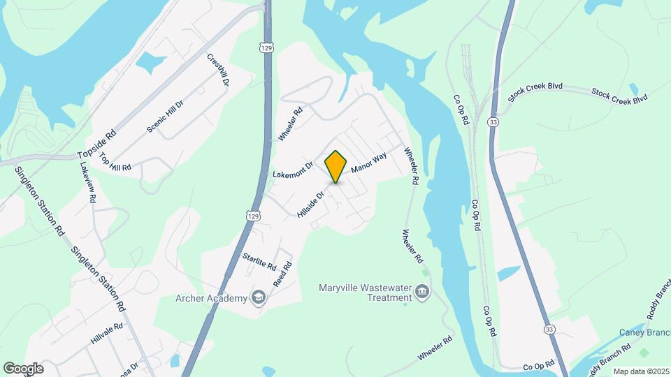 936 Warrior Hill Dr Map and Location Details
