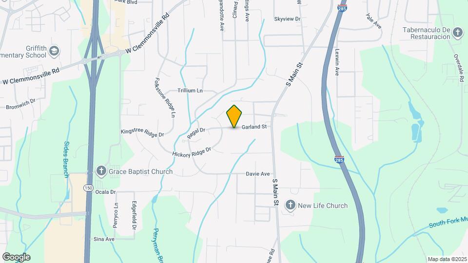 148 Garland St Map and Location Details