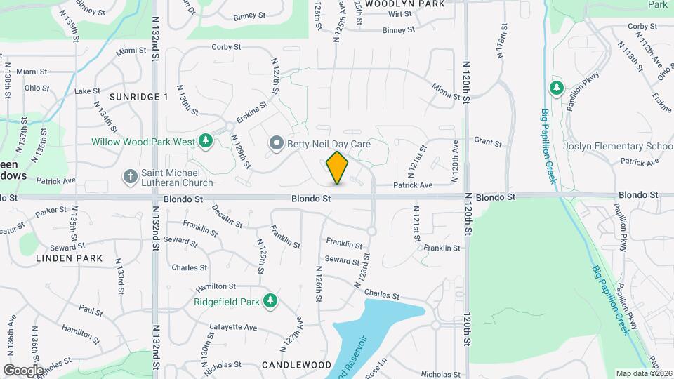 12511 Patrick Cir Map and Location Details