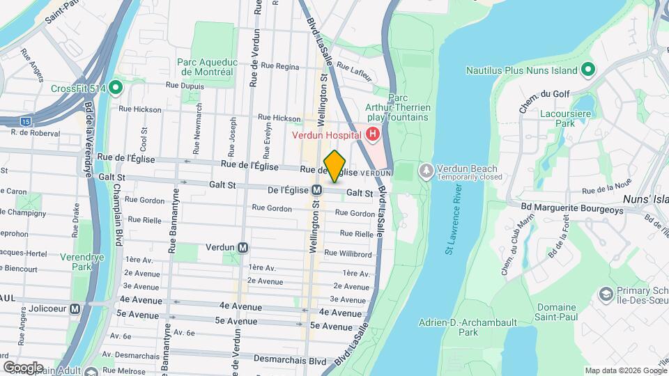 169 Galt Rue Map and Location Details