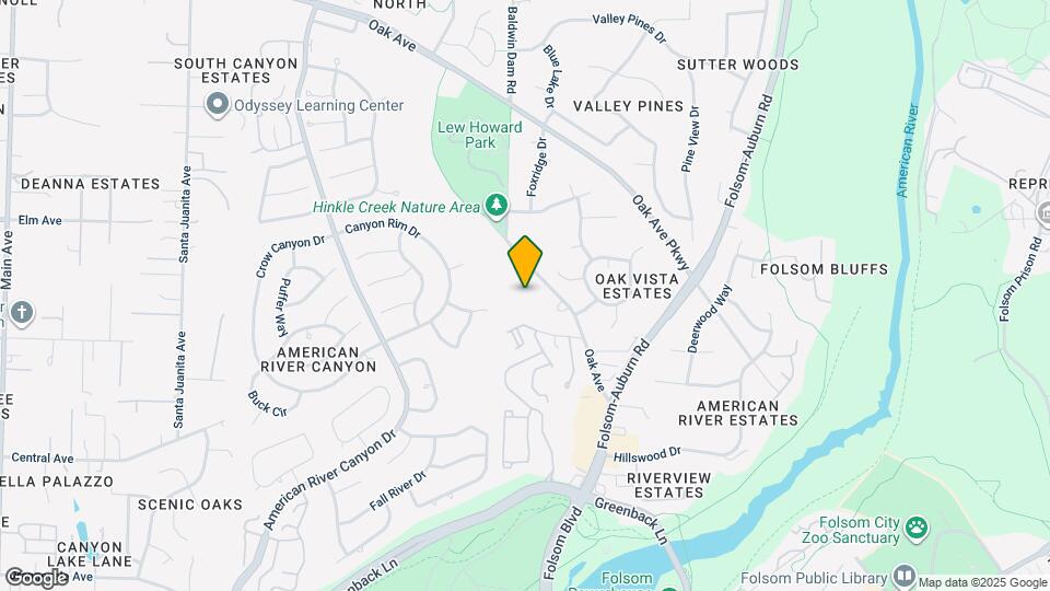6840 Oak Ave Map and Location Details
