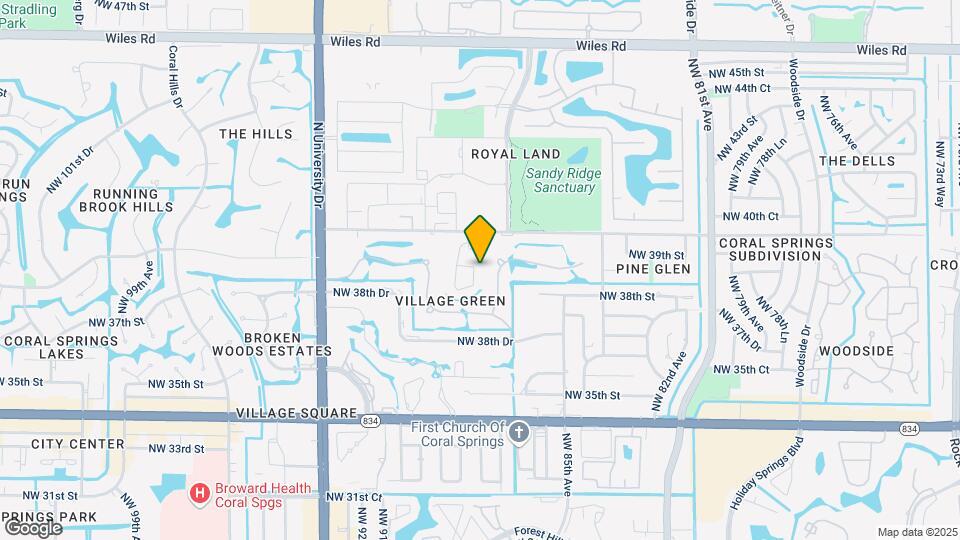 3933 NW 88th Terrace Map and Location Details