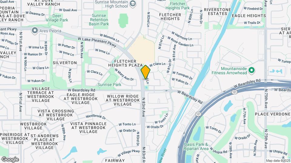 20278 N 82nd Ln Mapa y Detalles de la Ubicación