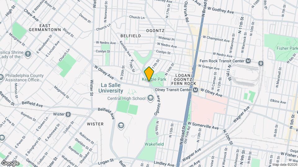 5602 Ogontz Ave, Unit A Mapa y Detalles de la Ubicación